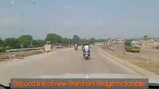 second line of new Bramhani Bridge motorable