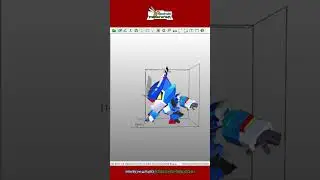 Blue Mecha Crow &ndash; Brawl Stars Papercraft | Бесплатная модель