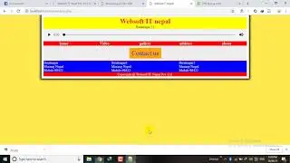 w3 school demo using css