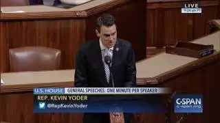 Rep. Yoder Commemorates Law Enforcement Appreciation Day