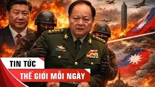 THỜI SỰ QUỐC TẾ NGÀY 24H : LƯU CHẤN LẬP BỎ TRỐN - ĐÀI LOAN THAY MÁU VŨ KHÍ - TIN TỨC MỚI NHẤT