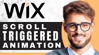 How to Add a Scroll Triggered Animation on Wix | Wix Tutorial (2025)