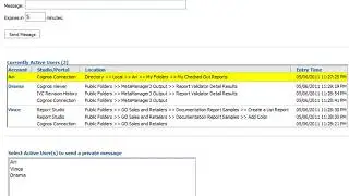 Integrated Control Suite - Active Users -  Admin