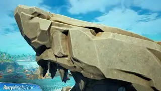 Land at Sharky Shell and Finish Top 25 Location - Fortnite