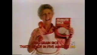 Micro Minute Rice with Alice Retro 80s Commercial (1984)