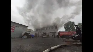 Сгорел офис газеты 