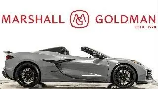 2025 Chevrolet Corvette Z06 convertible in Sea Wolf Gray tricoat with Jet Black leather for sale