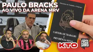 AO VIVO DA ARENA MRV | REACT COLETIVA DE PAULO BRACKS | #LIVEDOTRABALHADOR