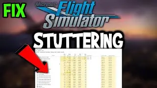 Flight Simulator &ndash; How to Fix Fps Drops & Stuttering &ndash; Complete Tutorial