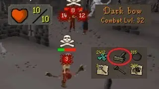 10 HP Dark Bow Rushing: Pking Low Level Pkers/Looters