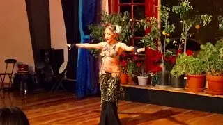 Netya performs a Middle Eastern Belly Dance to the song HERO in Santa Fe
