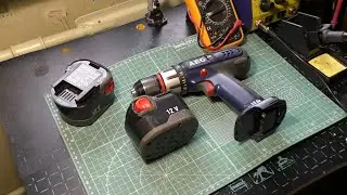 Переделка аккумулятора для AEG  шуруповерта на 12 V