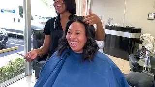 Beach Wave Curls on 4c Hair