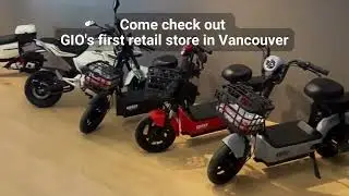 GIO Electric Scooter & Bikes Vancouver Retail Store, 202 W Broadway, Vancouver