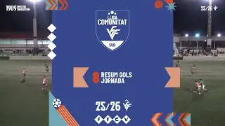 Resum Gols Lliga Comunitat Sud Jornada 8