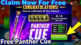 Panther Cue New Trick 2022 | 8bp Free Panther Cue | Free Cue By Nadeem 8BP & Free Rewards