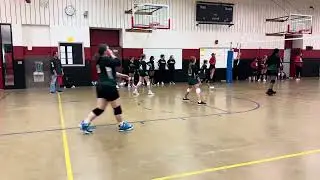 E Russell Hicks Middle School vs Northern Middle  volleyball game 9/30/24