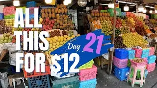 $12 Challenge   What I Eat at a Tuesday Thai Market Day 21
