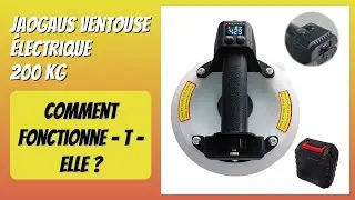 AVIS (2026) : JAOGAUS Ventouse &Eacute;lectrique 200 kg. D&Eacute;TAILS