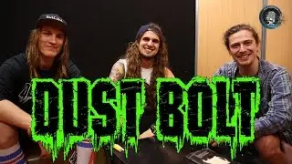 Interview DUST BOLT - Lenny Breuss, Bene M&uuml;nzel & Flo Dehn - Hellfest 2016 (french subtitles)