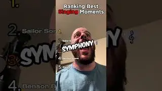 Ranking The Best Singing Moments Part 5 #ranking