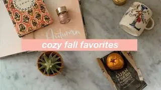 Cozy Fall Favorites: Natural Candles, Books, & More!