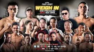 WEIGH IN AND PRESSCON DIAMOND FIGHT SPORT VOL 3