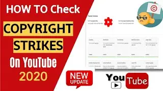 How to check Copyright Strikes in New YouTube Studio, Check Copyright Claims on YouTube channel