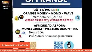 LES 06 JOURS DE LA CREATION