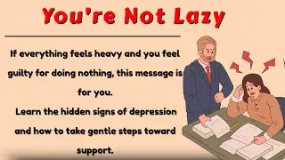 You're Not Lazy || Graded Reader | Improve Your English | English Subtitle