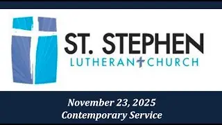 Contemporary Service for November 23