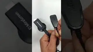 Трансляция экрана смартфона на ТВ с помощью адаптера Mirascreen #адаптер  #smartphone #hdmi