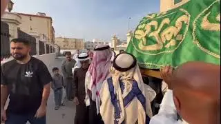 تشييع الحاجة المؤمنة معصومة علي بن حسين العليو أم عبدالكريم آل أحمد رحمها الله 
