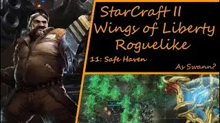 WoL Roguelike(Brutal) -Safe Haven: Turrets vs Mothership! (Engineer build). Starcraft 2
