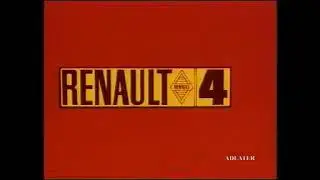 iklan mobil jadul RENAULT 4 (tahun 1966)