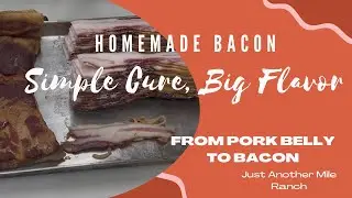 Homemade Bacon- Simple Cure, Big Flavor