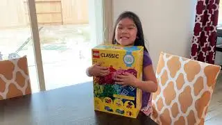 Unboxing : LEGO CLASSIC 11005 (900pcs) | Surprise toy for Leila!!! | Buhay California FAMILY VLOG