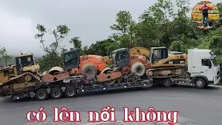 HOWO T7H KÉO RƠ MÓC GẦN 100 TẤN VƯỢT NHỮNG KHÚC CUA GẤP TRÊN ĐÈO HẢI VÂN