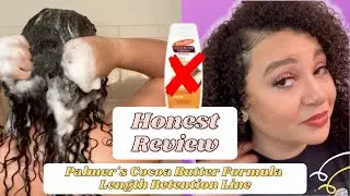 Honest Review: One Product I HATED From CurlBox March 2021 Palmer's Length Retention W/ Biotin Line!