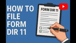 How to file DIR11/ DIR-11 फॉर्म कैसे फाइल करें #how #mca #companylaw #mcaindia  #corporatecompliance