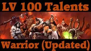 WoD Lv 100 talents : Warrior (Updated)