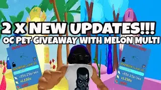 Live Clicker Simulator! New Update! Massive OC Pet Giveaway!