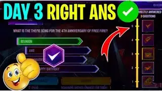 4TH ANNIVERSARY QUIZ CORRECT ANSWER TODAY||HOW TO COMPLETE ANNIVERSARY QUIZ EVENT||22 AUGUST QUIZ||