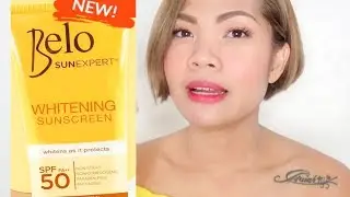 New BELO WHITENING SUNSCREEN!