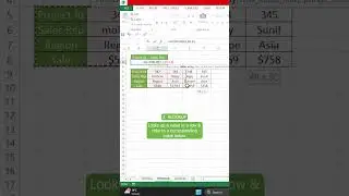 3 lookup functions you need to know 😍😍🔥#shorts #excel