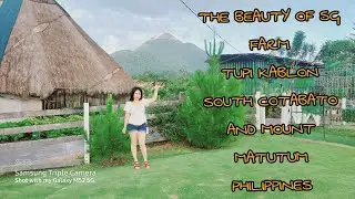 THE BEAUTY  OF STRAWBERY AND GUYABANO FARM UNDER THE MOUNT MATUTUM VIEW
