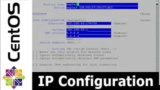 CentOS 7 Linux IP Address Configuration to access internet on Virtual machine ( Oracle Virtual Box)