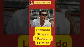 Fact or Fiction - Leonardo DiCaprio #weirdfact #shorts #factorfiction