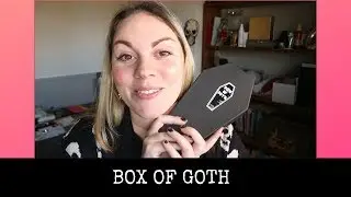 Box Of Goth - Taxidermy and Oddities - March 2019 Unboxing