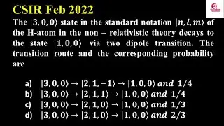 8. Semi Classical Theory of Radiation I Dipole approximation I Quantum Mechanics I Dr. Nagaraju P